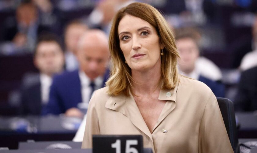 Europaparlament: Roberta Metsola als Präsidentin des EU-Parlaments wiedergewählt