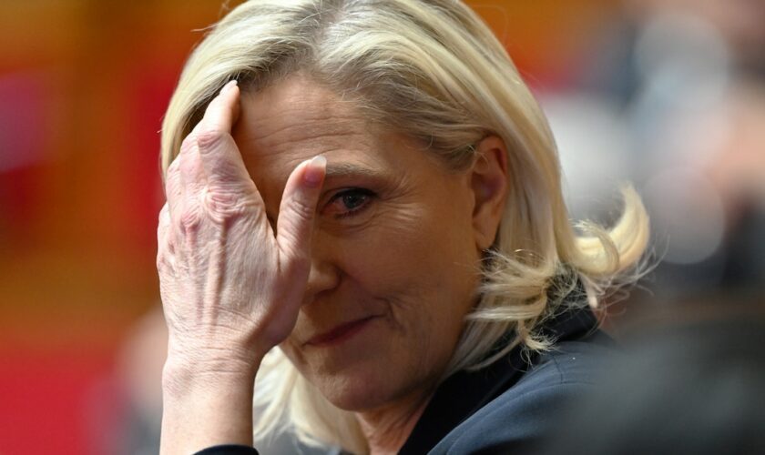 Marine Le Pen le 5 décembre 2023