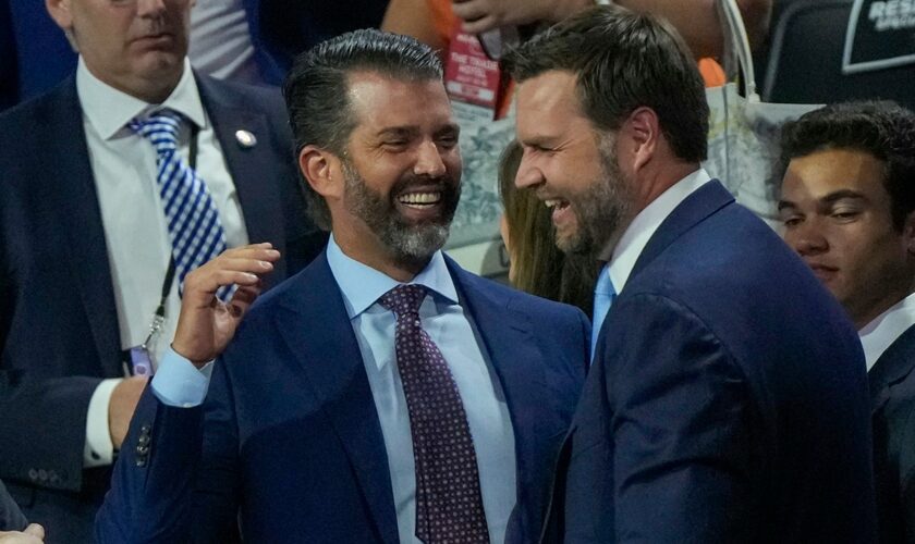 Trump Jr. wants 'veto power over the RINOs,' praises Vance to keep MAGA movement going 'for generations'