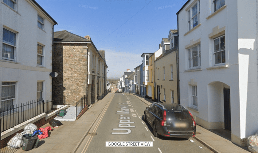 Upper Market Street, Haverfodwest.  Pic: Google