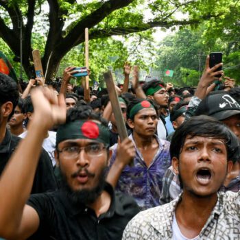 Au Bangladesh, six morts dans de violentes manifestations étudiantes contre les quotas