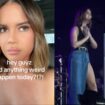 Maren Morris address her viral denim skirt wardrobe malfunction