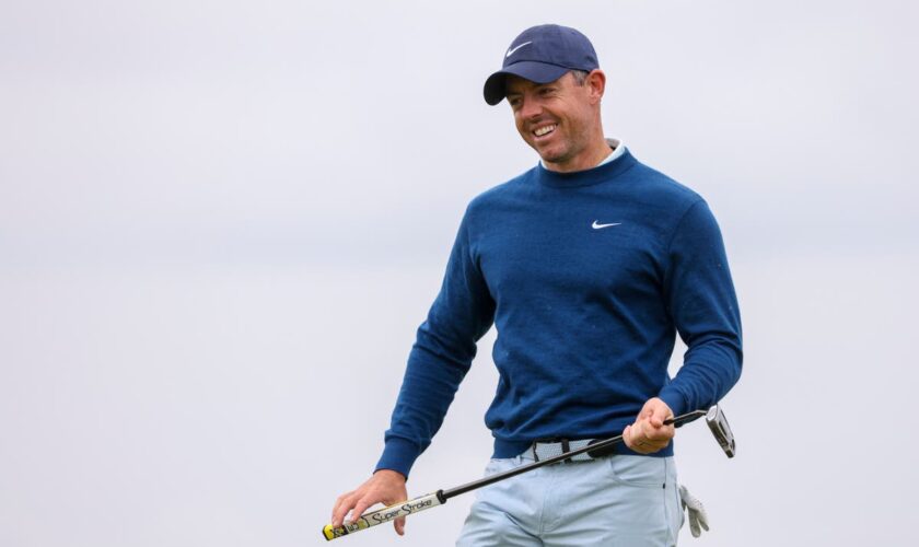 The Open 2024 LIVE: Leaderboard and updates from first round as Rory McIlroy goes for glory at Troon