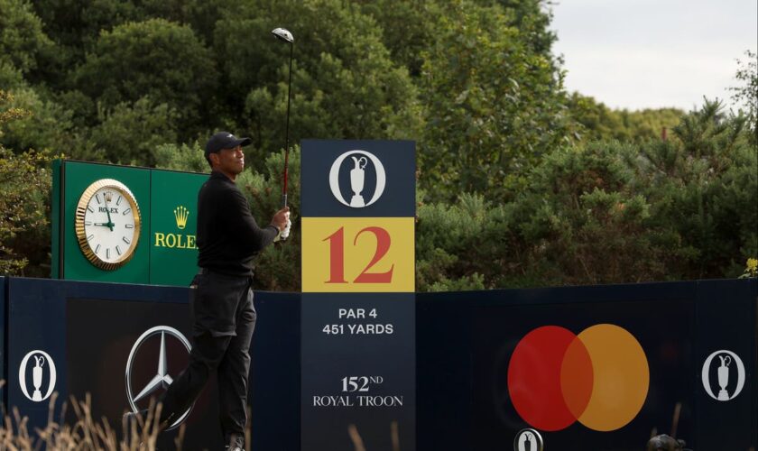 The Open 2024 tee times: Schedule for rounds one and two including Rory McIlroy and Tiger Woods