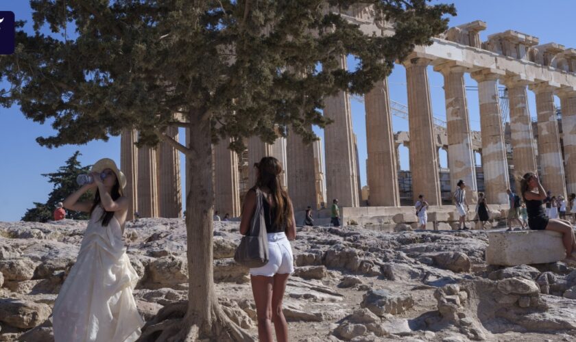 Extremhitze in Griechenland: Athener Akropolis ist geschlossen