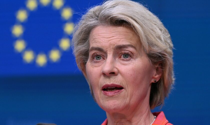 Ursula von der Leyen, le 28 juin 2024 à Bruxelles