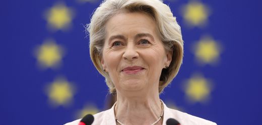 Ursula von der Leyen als EU-Kommissionspräsidentin wiedergewählt