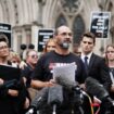 Andrew Malkinson, who served 17 years in prison for a rape he did not commit, reads a statement outside the Royal Courts of Justice in London, after being cleared by the Court of Appeal. Picture date: Wednesday July 26, 2023.