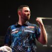 Luke Humphries battles past Dimitri Van den Bergh to reach Blackpool semis