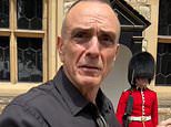 The Simpsons' Hank Azaria shares hilarious clip of him attempting to make a King's Guard laugh by doing impersonations of his famous characters including Chief Wiggum and Moe