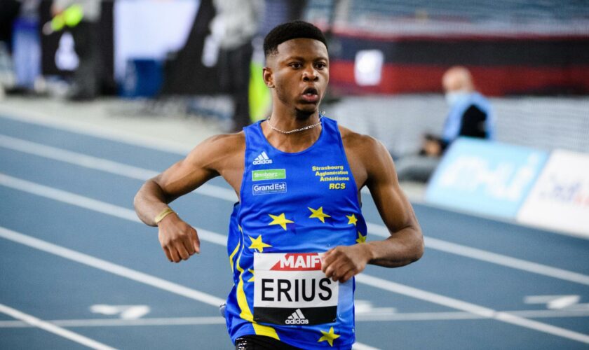 Jeff Erius, 20 ans, signe le 3e meilleur temps de l’Histoire sur 100 m aux championnats de France