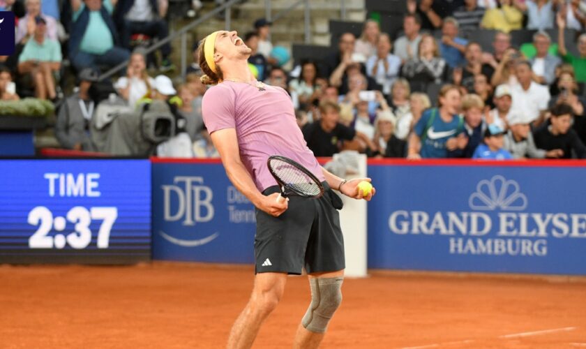 ATP Hamburg: Zverev erreicht souverän das Halbfinale