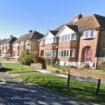 Raeburn Avenue, where the woman was found and pronounced dead. Pic: Google Street View