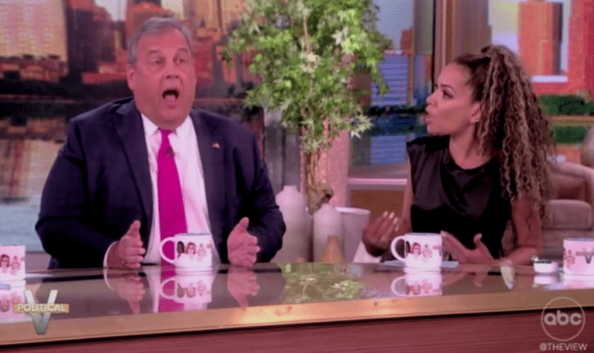 'The View' hosts erupt on anti-Trump Chris Christie refusing to back Biden: 'You cannot throw away your vote!'