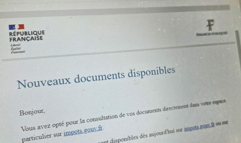 Les impôts envoient un mail important en plein été, il faut le lire attentivement