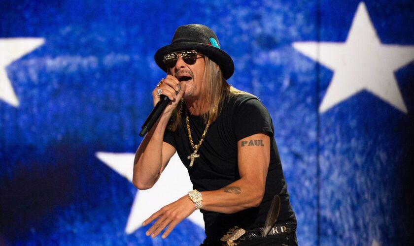 Kid Rock rallies Trump supporters at RNC as rocker leans into politics