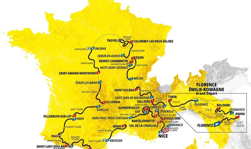 Tour de France 2024 stage-by-stage guide: Route maps and profiles for all 21 days