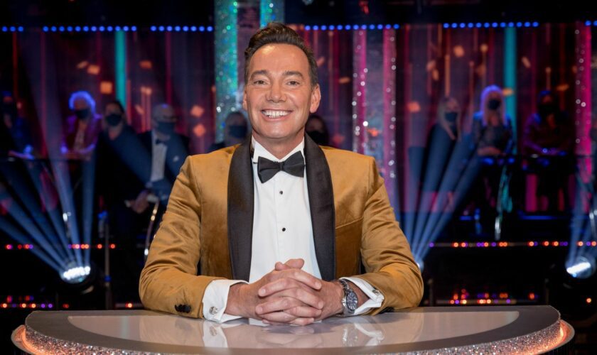 Undated BBC handout photo of the judge Craig Revel Horwood during the launch show for this year's BBC1's dancing contest, Strictly Come Dancing. Pic: Guy Levy/BBC