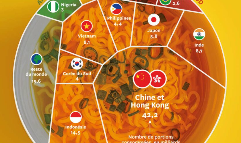 120 milliards de portions de nouilles instantanées par an