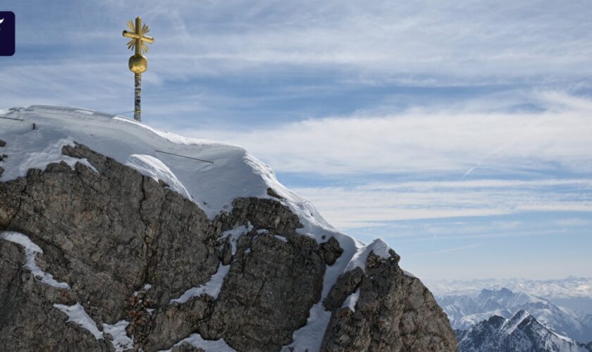 Zugspitze: Bergsteiger stürzt 300 Meter tief in den Tod