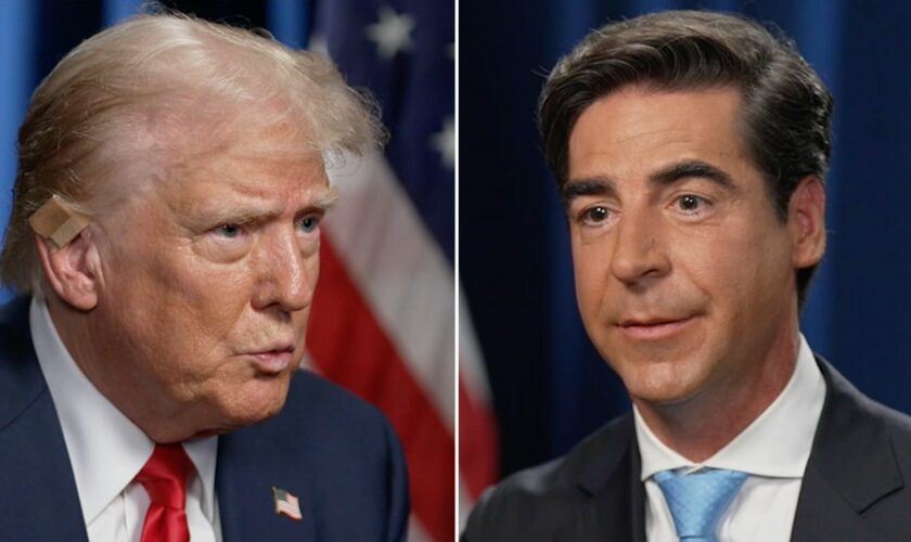 Trump tells Jesse Watters that he was not warned about gunman, despite reports