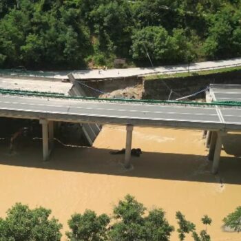 Desperate search for 30 people still missing after China bridge collapse - but time has surely run out