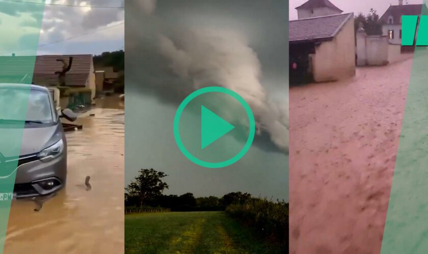 Orages : de la Haute-Marne au Puy-de-Dôme, les images des dégâts importants dans le centre-est