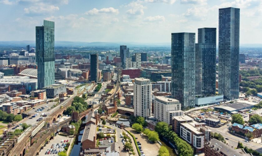 Manchester city centre. Pic: iStock