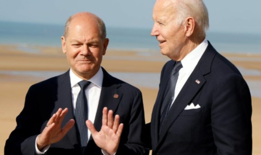 Scholz und Biden