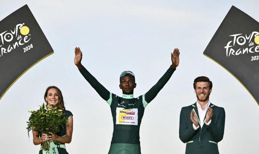 Biniam Girmay, premier Africain maillot vert du Tour de France : "Le cyclisme se globalise"