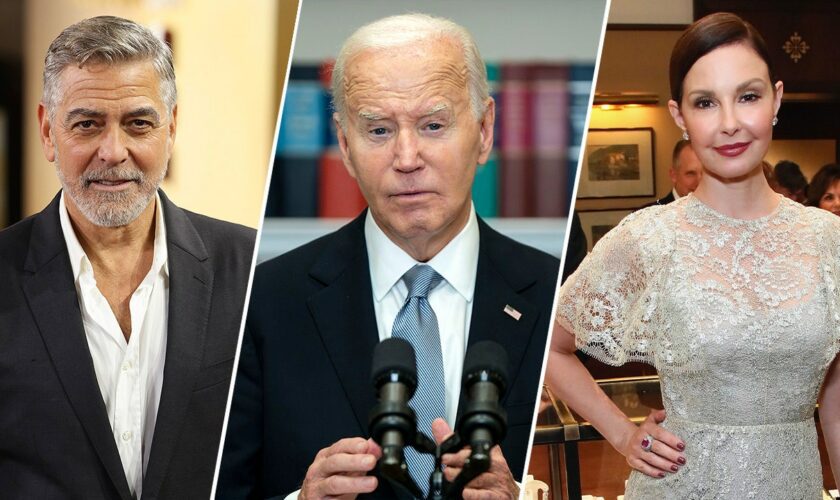 Biden ends 2024 campaign: George Clooney, Ashley Judd among stars who called for president to step down