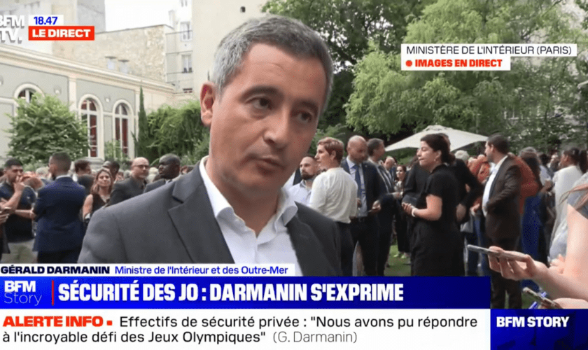 JO de Paris : la délégation israélienne protégée par le GIGN 24 heures sur 24, annonce Darmanin