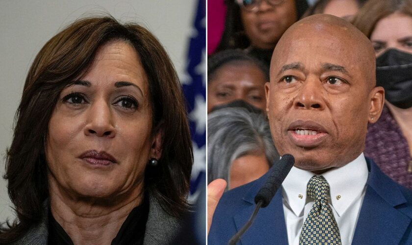 NYC Mayor Eric Adams endorses Kamala Harris for president despite criticizing Biden admin border policies