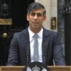 Rishi Sunak makes resignation speech in Downing Street