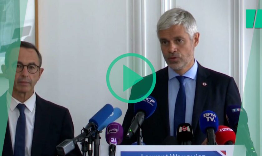 Laurent Wauquiez présente son « pacte législatif » et pose ses conditions à Emmanuel Macron