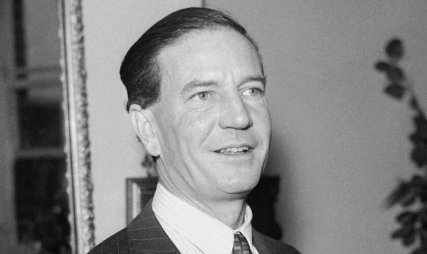 Kim Philby pictured in 1955. Pic: PA