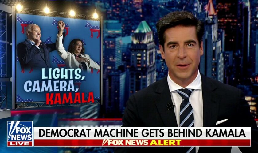 JESSE WATTERS: If Kamala Harris can't beat Trump, why did they whack Biden?