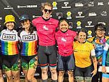 Hulking transgender athletes take gold, silver and bronze spots on female podium at Washington cycling championship