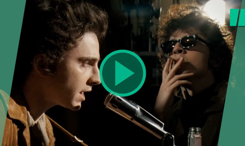 Timothée Chalamet chante comme Bob Dylan dans la première bande-annonce de « A Complete Unknown »