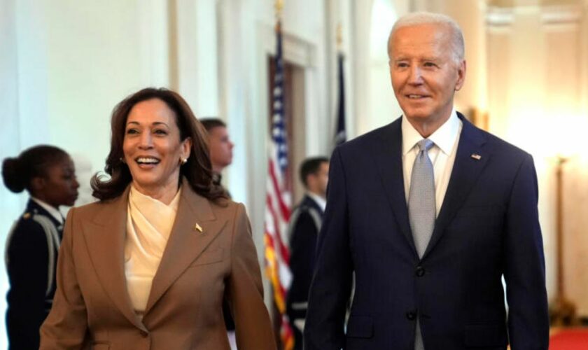 Partner im Weißen Haus: Kamala Harris (l.) und Joe Biden