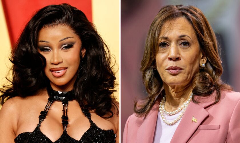 Cardi B defends Kamala Harris against criticism over Vice President’s dating history