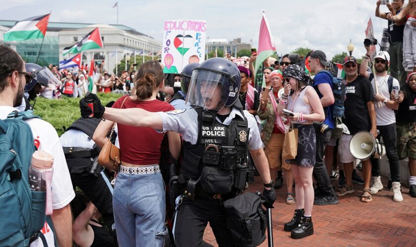 White House condemns pro-Hamas agitators in DC: 'Disgraceful'