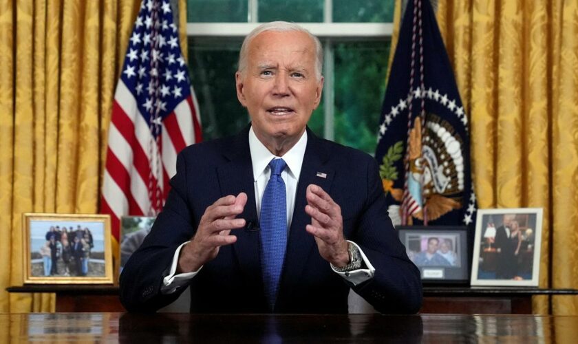 Joe Biden: "Die Verteidigung der Demokratie ist heiliger als jedes Amt"