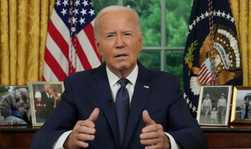 'Nothing can come in way of saving our democracy, including personal ambition' - Biden