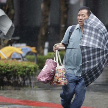 Tropensturm: Drei Tote und Hunderte Verletzte in Taiwan durch Taifun Gaemi