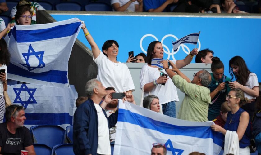 Israel’s national anthem booed ahead of first Paris Olympics football match