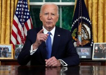 Joe Biden - Abschiedsrede als Kandidat: Mit Pathos, Herz und schwerer Zunge