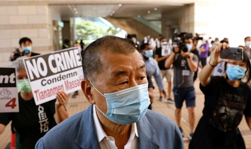 Hongkong: Prozess gegen Demokratieaktivisten Jimmy Lai wird fortgesetzt