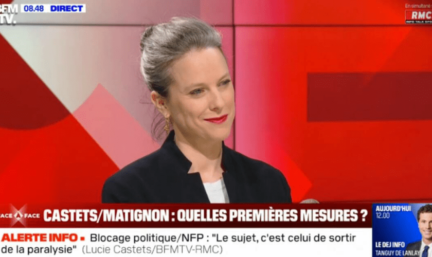 Lucie Castets, candidate du NFP pour Matignon : «Il y a 48 heures, j’étais totalement inconnue des Français. Aujourd’hui, 41 % disent qu’Emmanuel Macron doit me nommer»