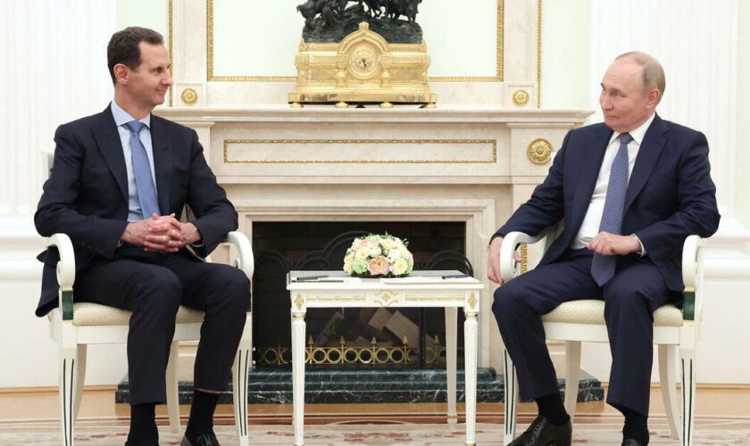 Poutine reçoit Bachar Al-Assad à Moscou avant le coup d’envoi des JO